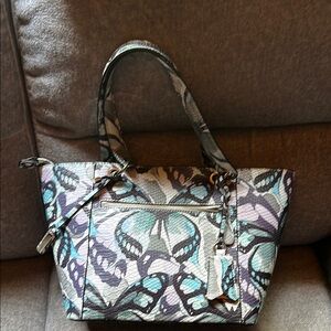 Butterfly Print Tote Bag
